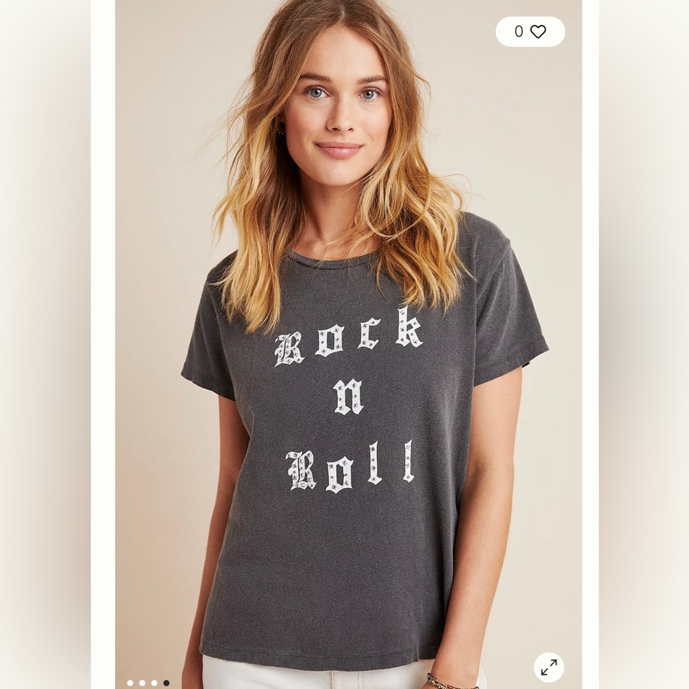 Zadig & Voltaire ‘Rock And Roll’ Tee. Gem